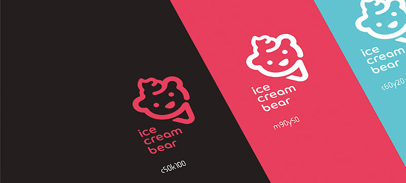 冰淇熊LOGO设计